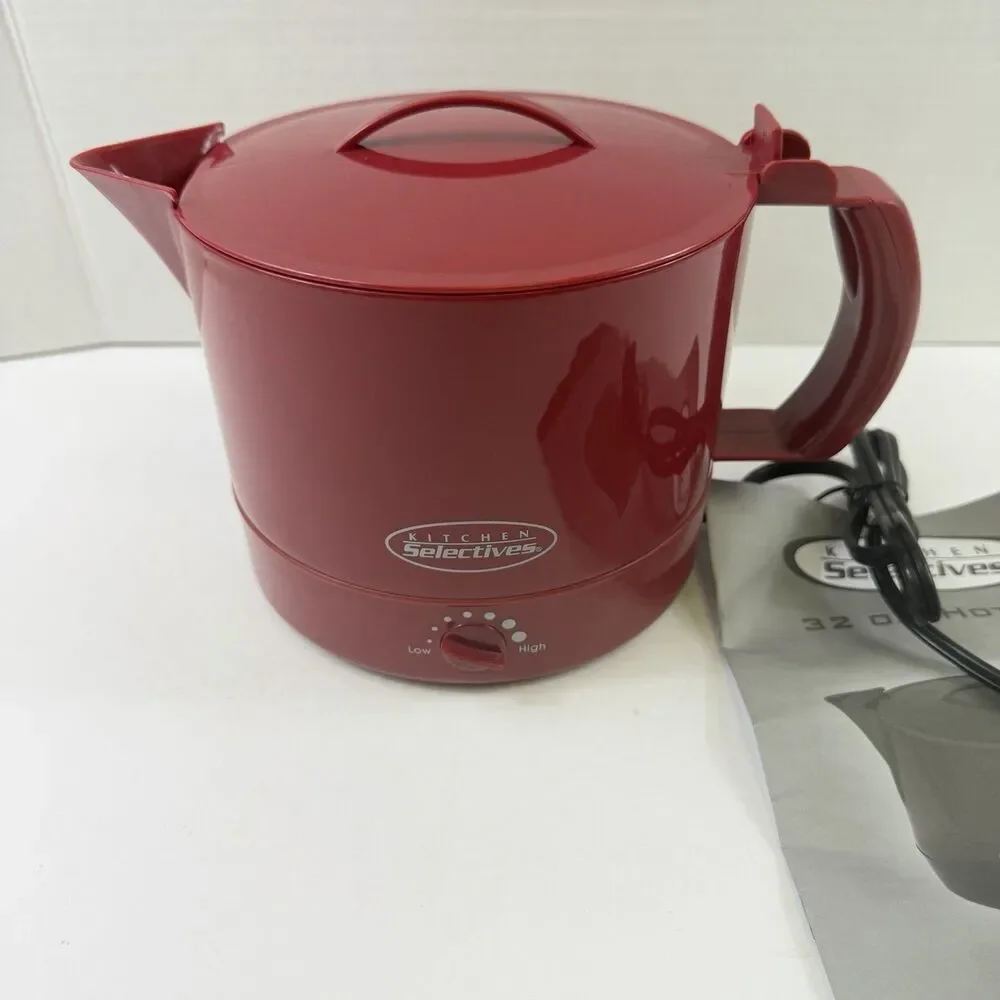 Kitchen Selective Red 32ox Hot Pot New Without Box